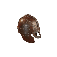 Exceptional Thick Leather Helmet